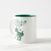 Dino St. Patrick's Day Mug (Devant gauche)