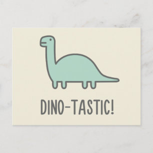 Dino-Tastic Briefkaart