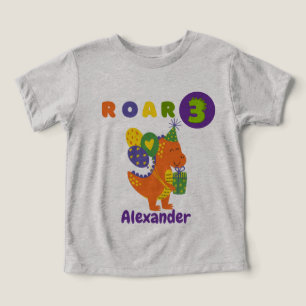 Dino-tastic Verjaardag Party Boy Peuter T-Shirt