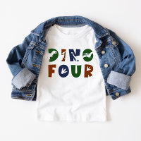 Dino Vier Dinosaurus 4e Verjaardagsfeest