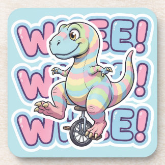 Dino,Wie!!! Bier Onderzetter