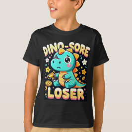 "Dino-zure loser" van kinderen - Sad Dinosaurus De T-shirt