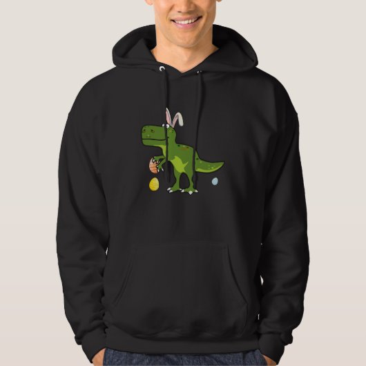 DinoBunny  Easter Egg Hunting Celebration Costume Hoodie (Voorkant)