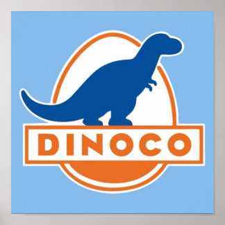 Dinoco Poster