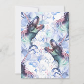 dinocorenkristal | Novelty Magic Photo Afstuderen Aankondiging (Achterkant)