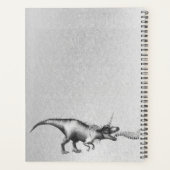 Dinocorn Chrome | Dinosaure à cornes de licorne d' (Dos)