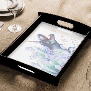 Dinocorn Crystal Unicorn Dinosaur Mystical Party Tissuepapier