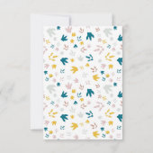 Dinomite 3ème anniversaire fêté invitation (Dos)