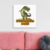 Dinomite Dad Canvas Afdruk (Insitu (Woonkamer))