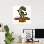 Dinomite Dad Poster (Thuiskantoor)