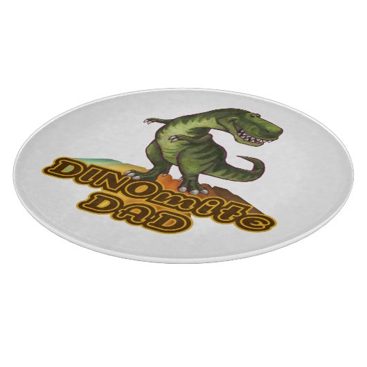 Dinomite Dad Snijplank (Hoek)