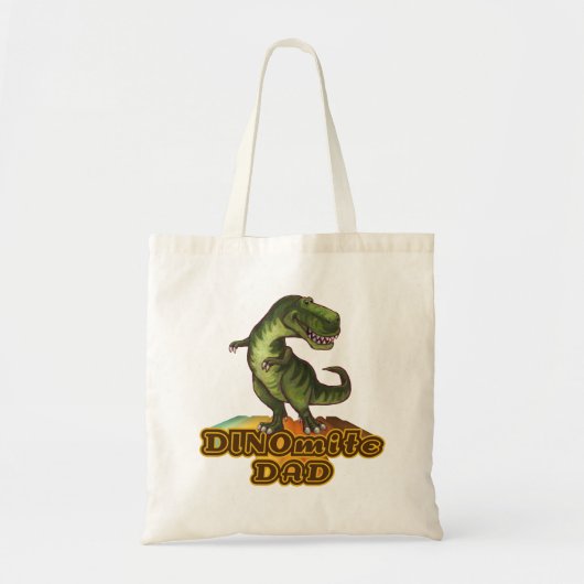 Dinomite Dad Tote Bag (Voorkant)