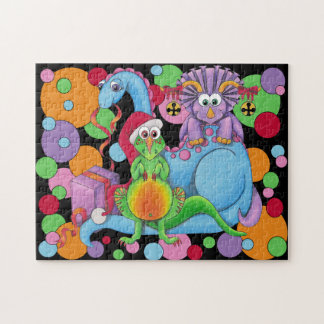 DINOmite Kerstmis! Legpuzzel