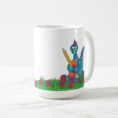 Dinomite leraar! Leerkrachten Gift, mok Dinosaur, (Voorkant rechts)