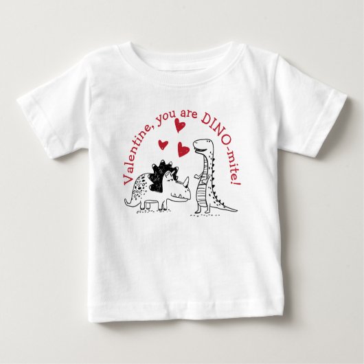 Dinomite Valentijnsdag T-shirt (Voorkant)