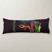 Dinonsaur T Rex Kinder body Pillow Lichaamskussen (Voorkant)