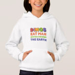 Dinos Eat Man Women Inherit The Earth<br><div class="desc">Who says men are the only ones who can inherit the earth? There's more than one way to skin a cat. Men have been in charge since time immemorial, but it's time for a change. Meet the new and improved dinos, they're just as sensitive and intelligent as their male counterparts,...</div>