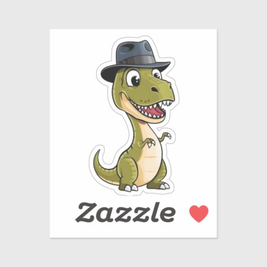 Dino's Got Style Sticker (Vel)