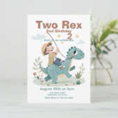  Dinosaur 2e  Kaart (Staand voorkant)