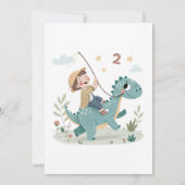  Dinosaur 2e  Kaart (Achterkant)