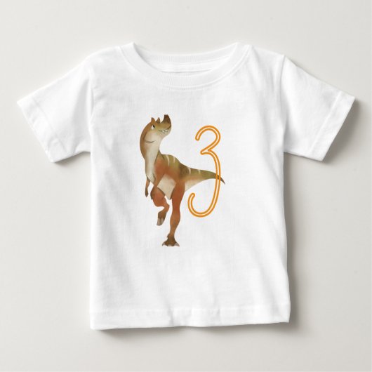 Dinosaur 3e verjaardag      (Voorkant)