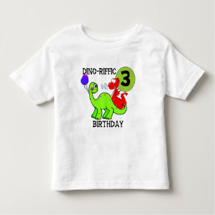 Dinosaur 3rd Birthday Tshirts en Gifts