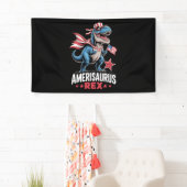 Dinosaur 4 juli Amerisaurus T Rex Funny Spandoek (Insitu)