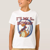Dinosaur 5e Anniversaire Tshirts et cadeaux (Devant)