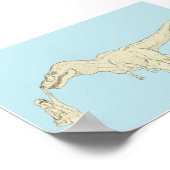 Dinosaur 6x4 poster (Hoek)