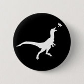 Dinosaur and Dragonfly Button (Voorkant)