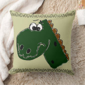 Dinosaur Animated Character Kussen (Deken)