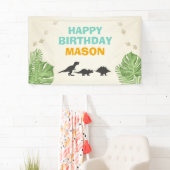 Dinosaur Anniversaire Bannière Dino Party (En situation)