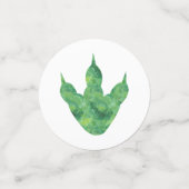 Dinosaur Anniversaire Confetti (Petit recto)