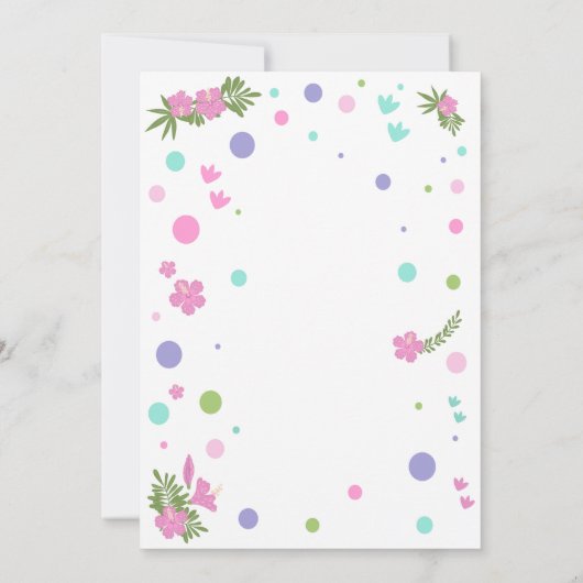 Dinosaur Anniversaire Invitation Party comme un Di (Dos)