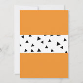 Dinosaur Anniversaire Invitations Enfants Neon Gre (Dos)