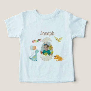Dinosaur Anniversaire Toddler - Nom personnalisé