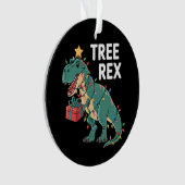 Dinosaur Arbre de Noël Rex Pyjamas de Noël Lumière (devant)