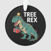 Dinosaur Arbre de Noël Rex Pyjamas de Noël Lumière (devant)