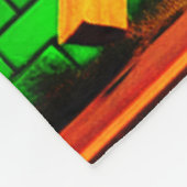 Dinosaur Art Fleece Deken (Hoek)