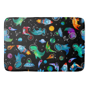 Dinosaur Astronauts Waterverf Space Kinder Dino Badmat