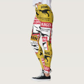 Dinosaur Attentie Signs Leggings (Links)
