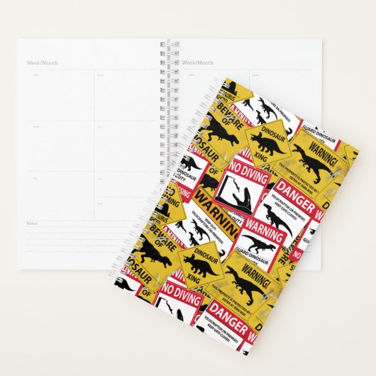 Dinosaur Attentie Signs Planner (Display)