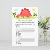Dinosaur Baby Animals Name Game (Staand voorkant)