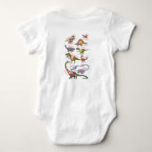 Dinosaur baby bodysuit (Achterkant)