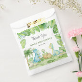 Dinosaur Baby shower Dank u Bedankzakje (Gezegeld)