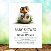 Dinosaur Baby Shower Invitation