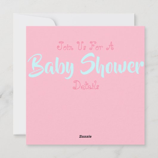 Dinosaur Baby shower Invitation Feestdagenkaart (Achterkant)