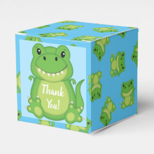 Dinosaur Baby shower T-Rex Bedankdoosjes