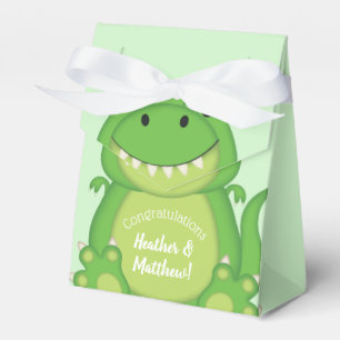 Dinosaur Baby shower T-Rex Bedankdoosjes