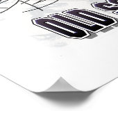 Dinosaur Ball Busta honkbal Poster (Hoek)